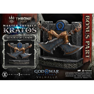 Prime 1 Studio - God of War ragnarok Valhalla - MASTER THYSELF KRATOS Versione Bonus - Throne Legacy 1/3