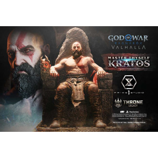 Prime 1 Studio - God of War ragnarok Valhalla - MASTER THYSELF KRATOS Versione Bonus - Throne Legacy 1/3