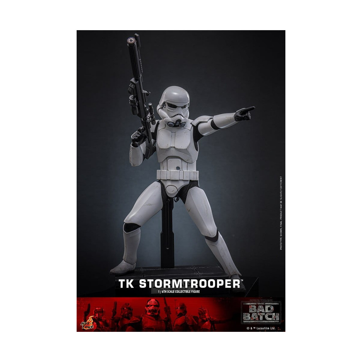 Hot Toys Star Wars - TK STORMTROOPER - Il lotto cattivo 1/6 TMS131