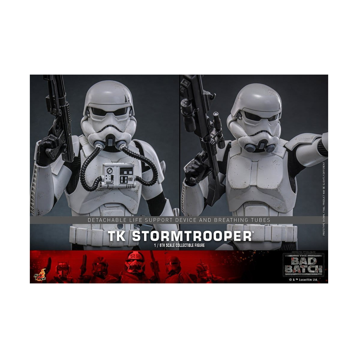 Hot Toys Star Wars - TK STORMTROOPER - Il lotto cattivo 1/6 TMS131