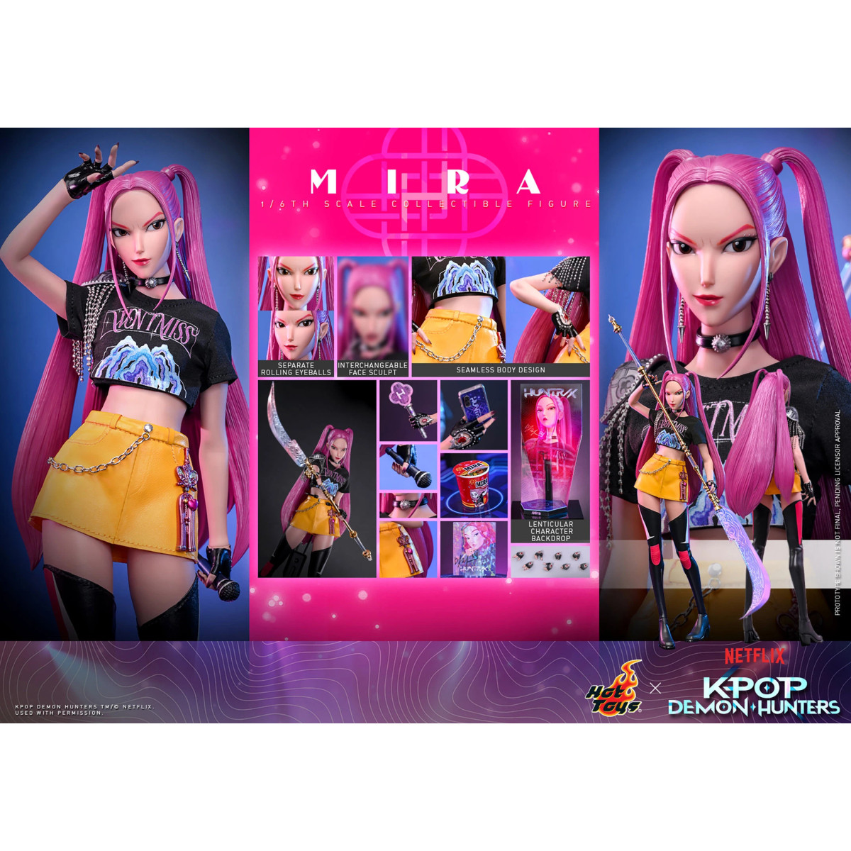 Hot Toys Cacciatori di demoni KPop - MIRA 1/6