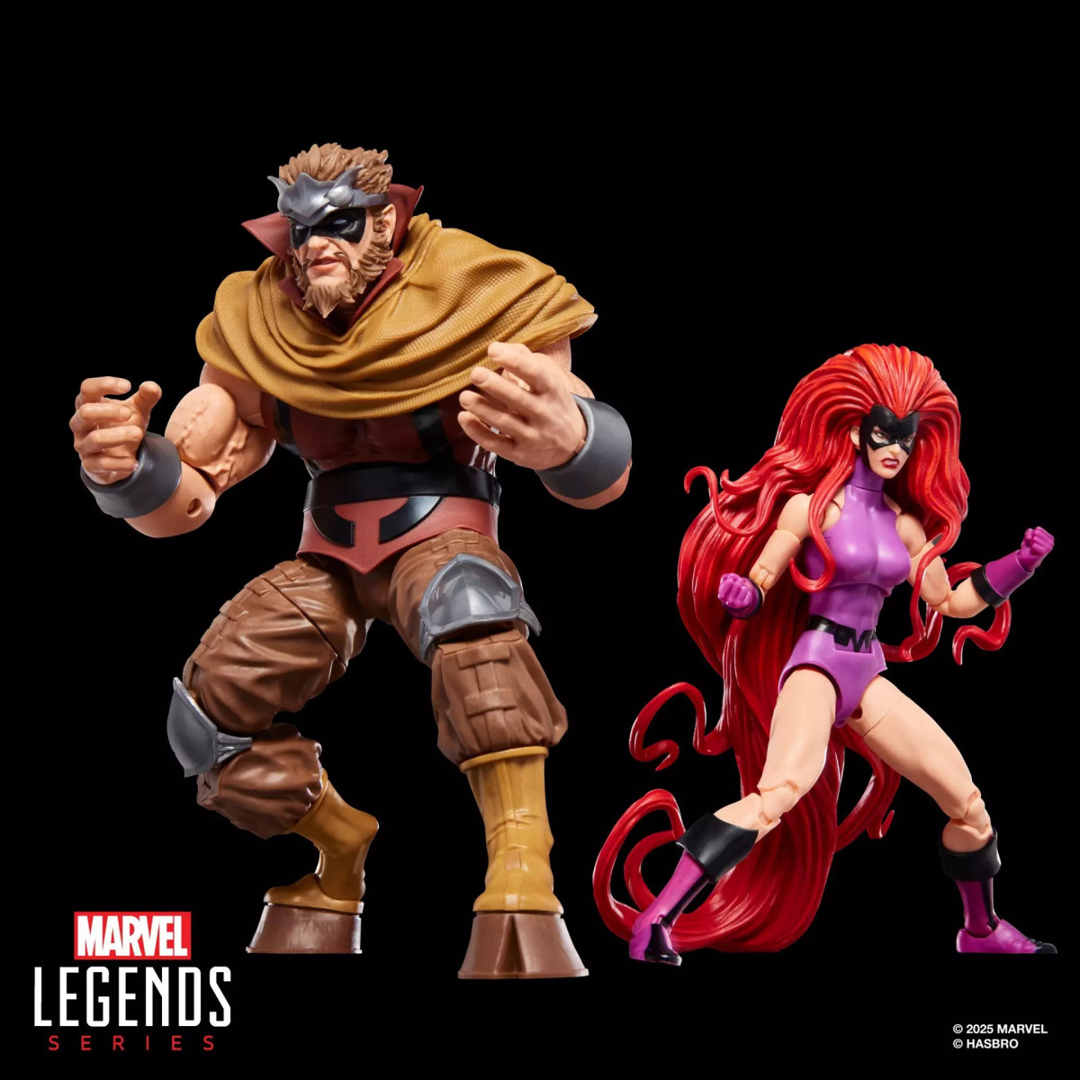 Hasbro Marvel Legends Serie Inhumans - Medusa e Gorgone