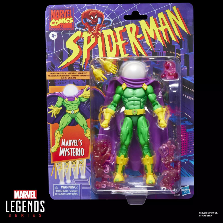 Marvel Legends Serie Spider-Man - Mysterio (animato)