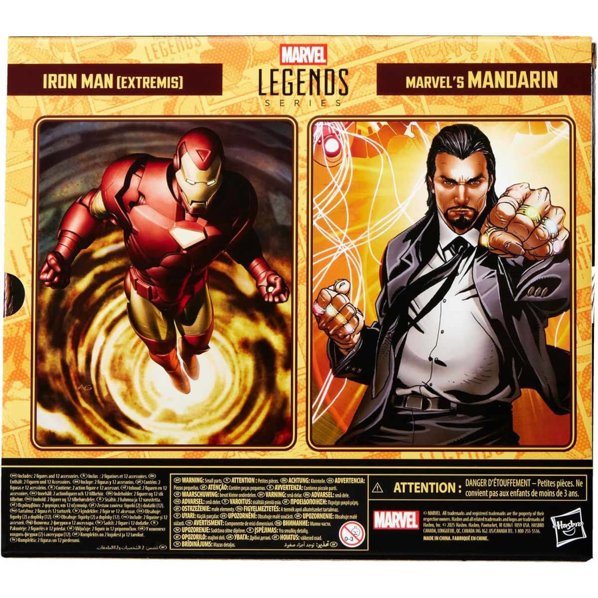 Marvel Legends - Iron Man (Extremis) e Mandarino