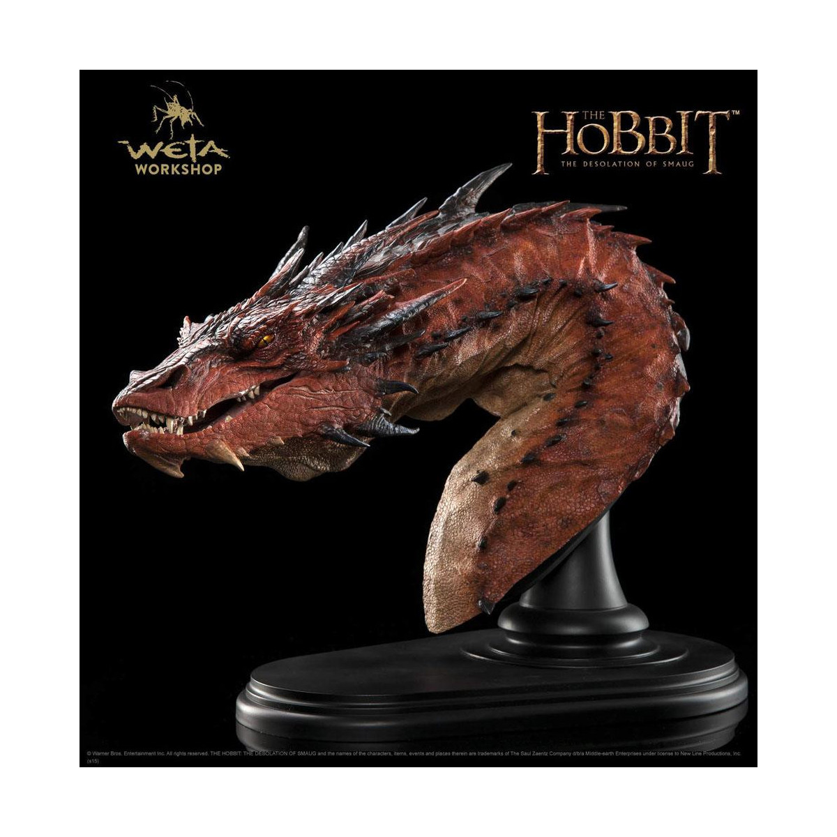 Weta Officina - Busto di Smaug - Lo Hobbit: la desolazione di Smaug (riedizione)