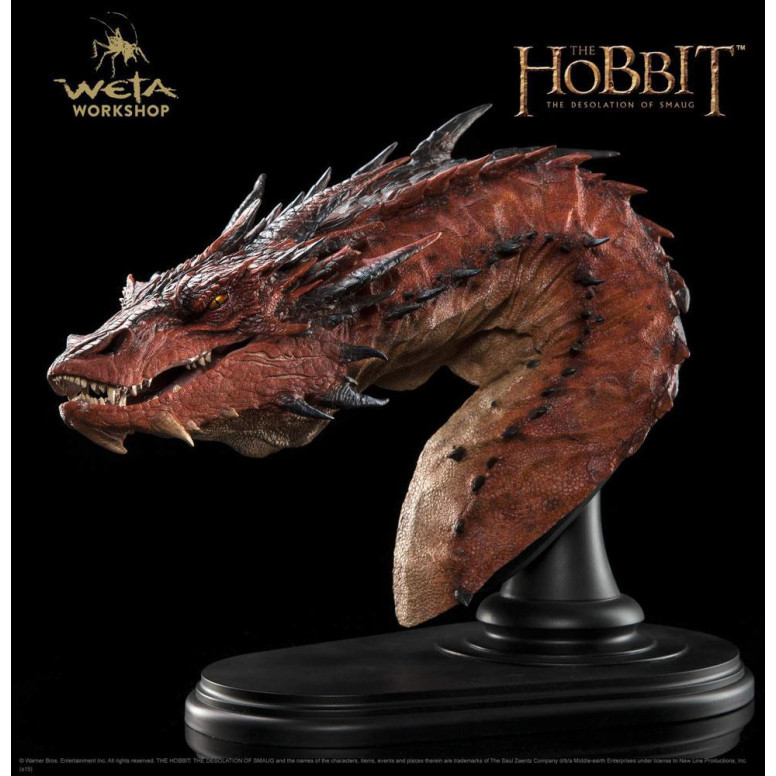 Weta Officina - Busto di Smaug - Lo Hobbit: la desolazione di Smaug (riedizione)