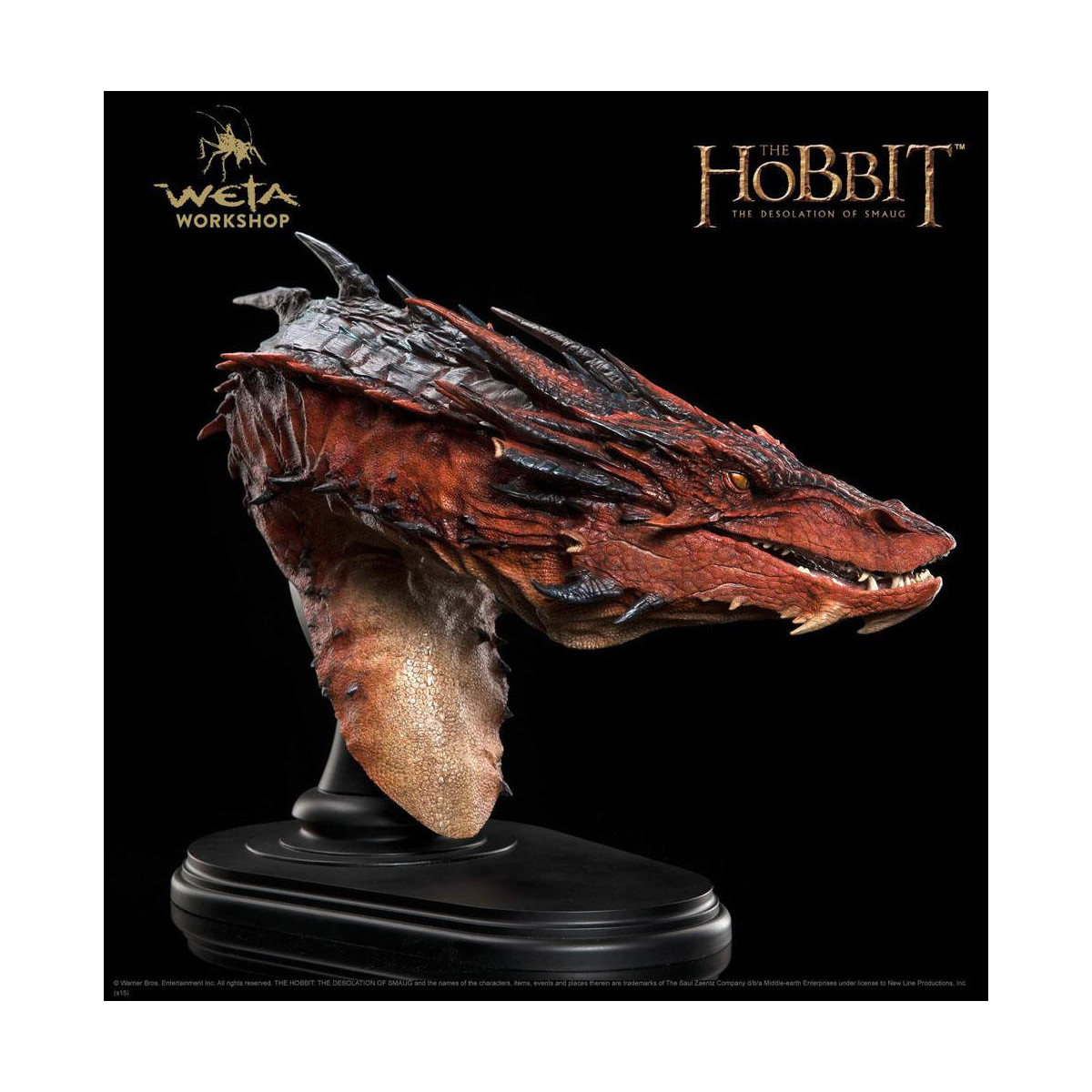 Weta Officina - Busto di Smaug - Lo Hobbit: la desolazione di Smaug (riedizione)