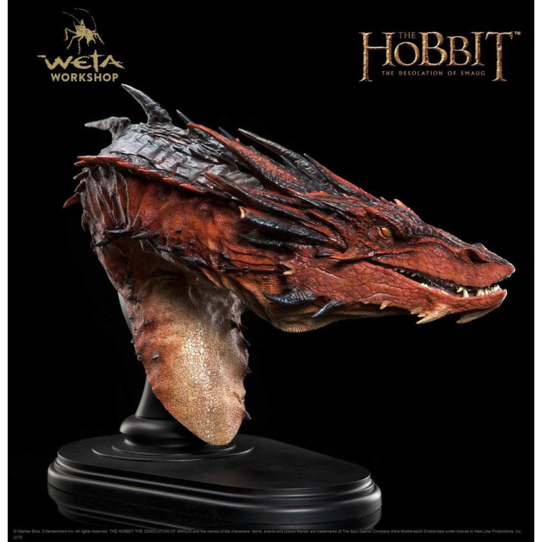 Weta Officina - Busto di Smaug - Lo Hobbit: la desolazione di Smaug (riedizione)