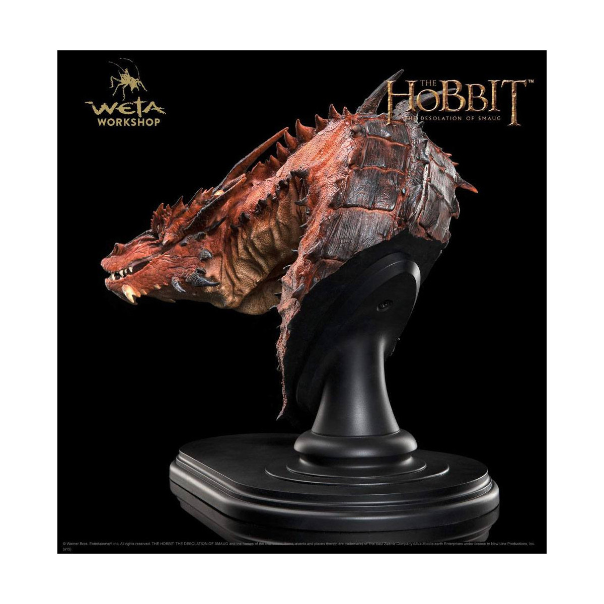 Weta Officina - Busto di Smaug - Lo Hobbit: la desolazione di Smaug (riedizione)