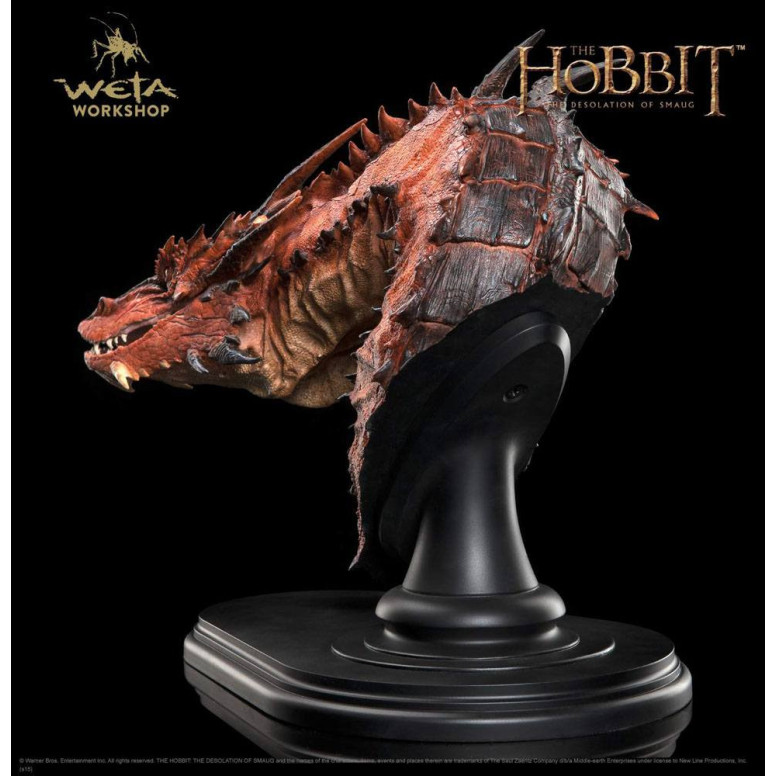 Weta Officina - Busto di Smaug - Lo Hobbit: la desolazione di Smaug (riedizione)
