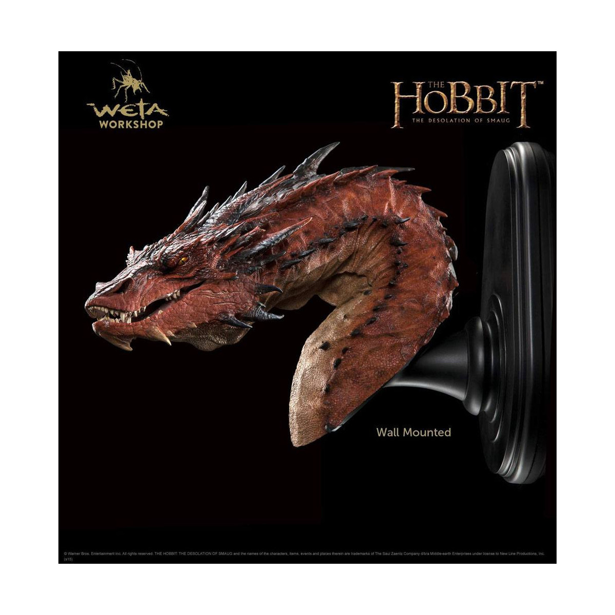 Weta Officina - Busto di Smaug - Lo Hobbit: la desolazione di Smaug (riedizione)