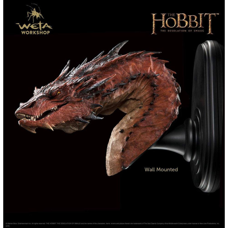 Weta Officina - Busto di Smaug - Lo Hobbit: la desolazione di Smaug (riedizione)