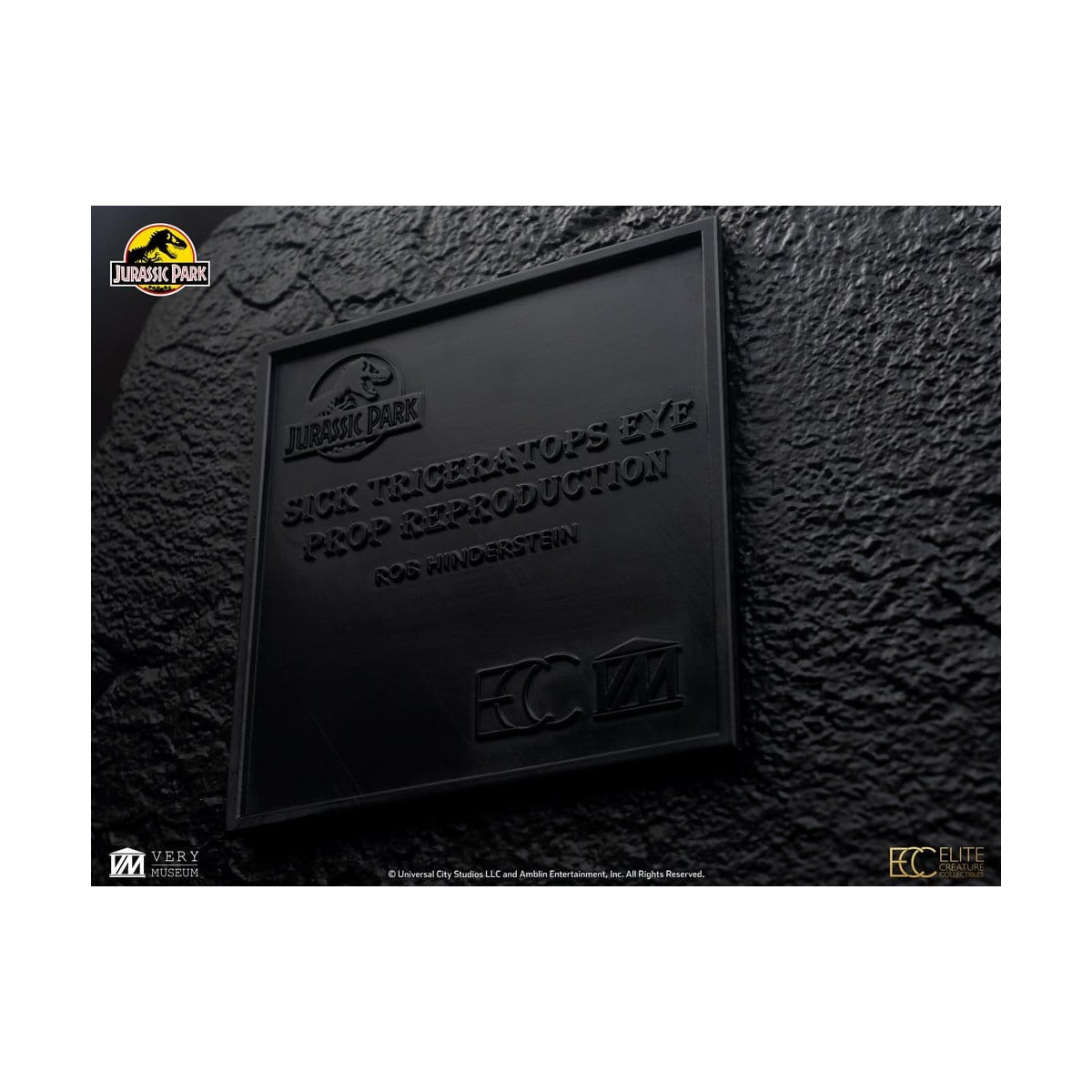 Toynami ECC Elite Creature Collectibles - Puntello per occhio di triceratopo (riproduzione) - Jurassic Park