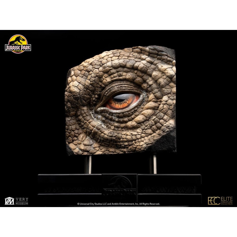 Toynami ECC Elite Creature Collectibles - Puntello per occhio di triceratopo (riproduzione) - Jurassic Park