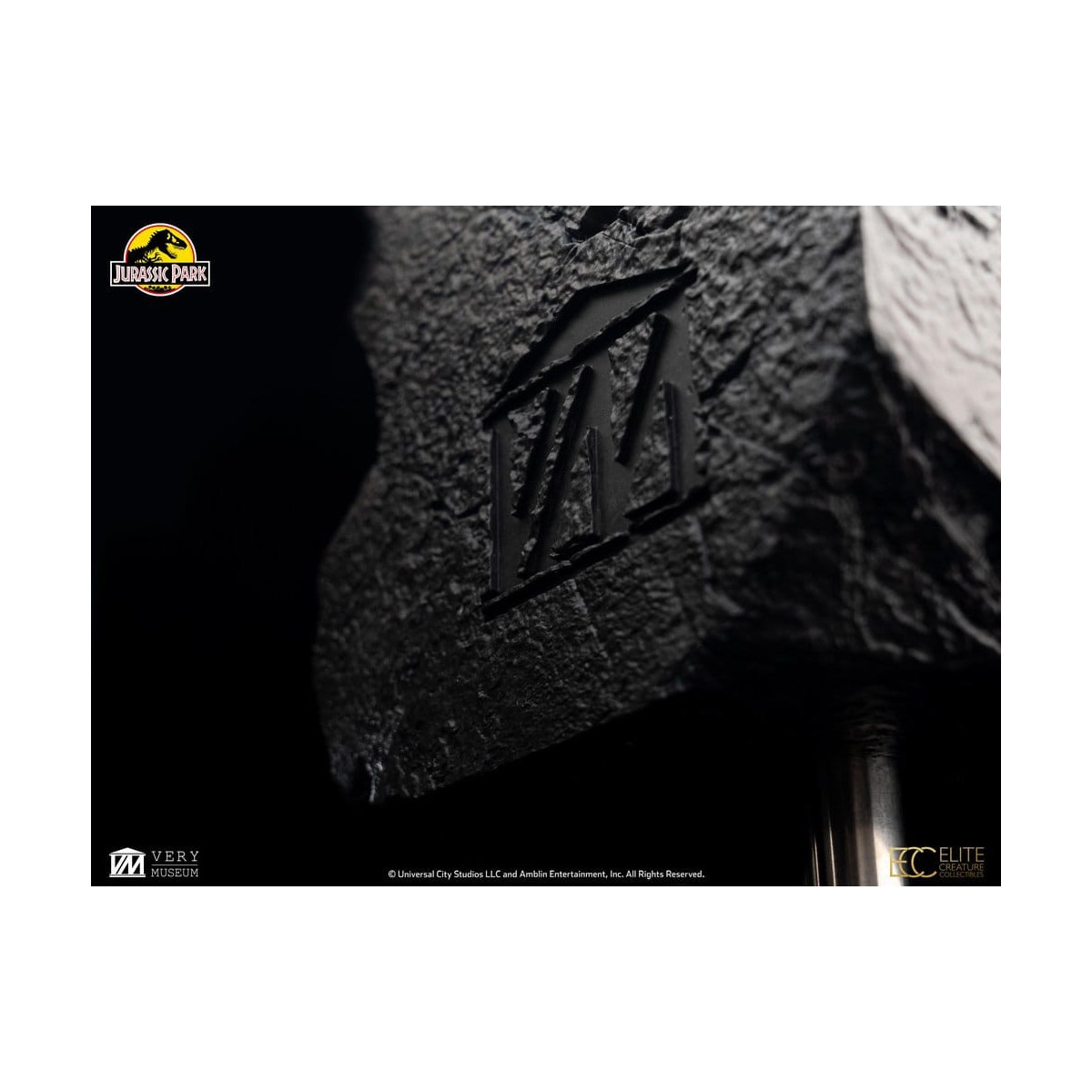 Toynami ECC Elite Creature Collectibles - Puntello per occhio di triceratopo (riproduzione) - Jurassic Park