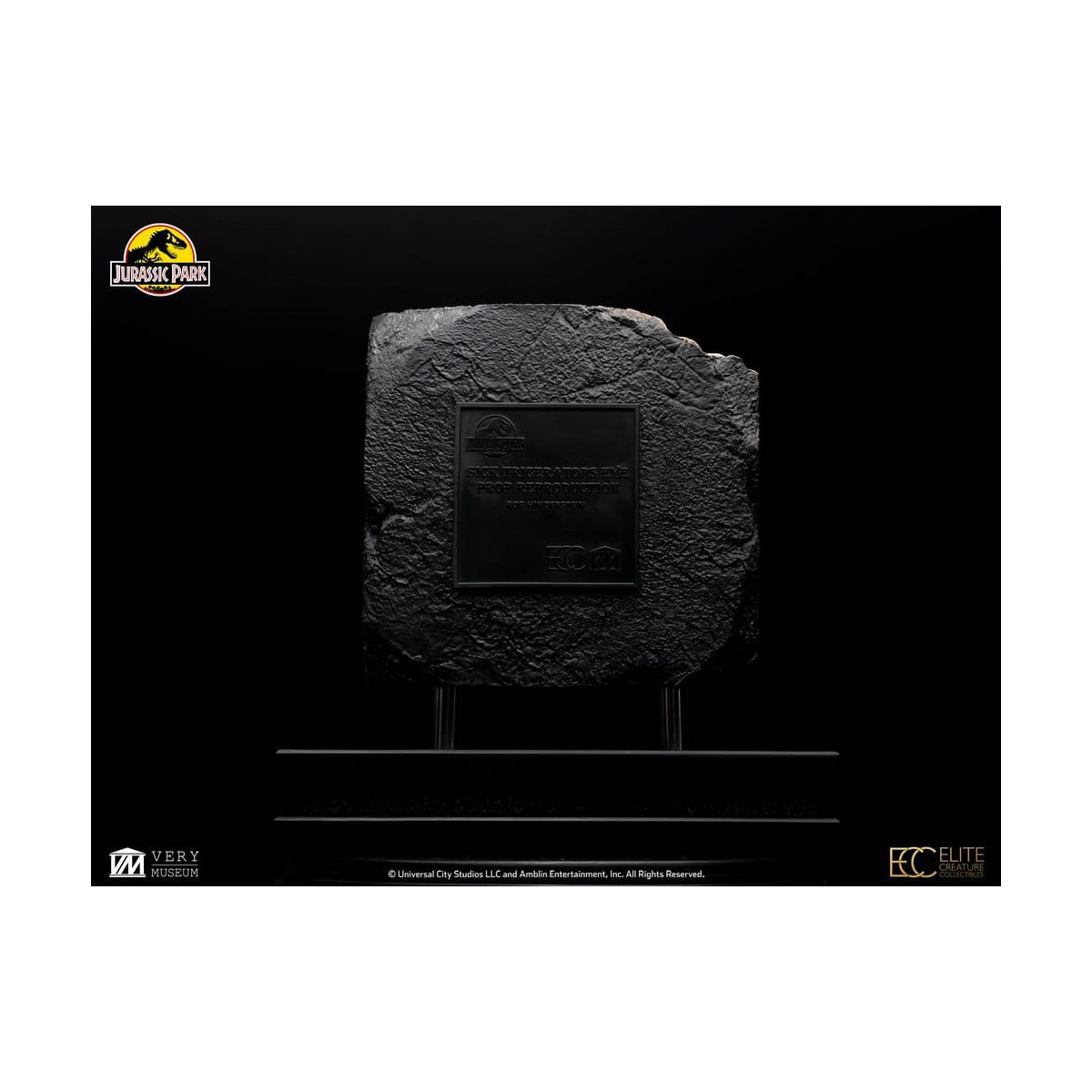 Toynami ECC Elite Creature Collectibles - Puntello per occhio di triceratopo (riproduzione) - Jurassic Park