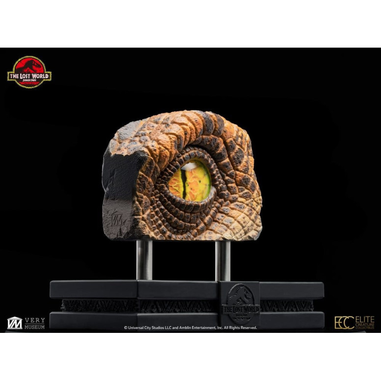 Toynami ECC Elite Creature Collectibles - Puntello per occhio di Velociraptor maschio - Il mondo perduto: Jurassic Park