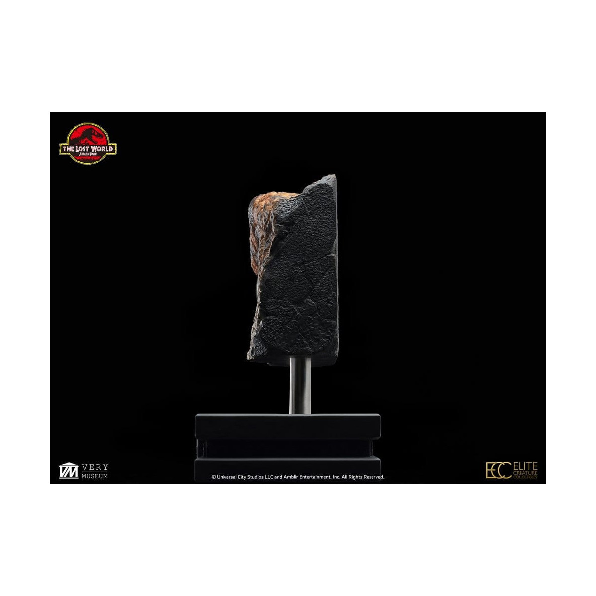 Toynami ECC Elite Creature Collectibles - Puntello per occhio di Velociraptor maschio - Il mondo perduto: Jurassic Park
