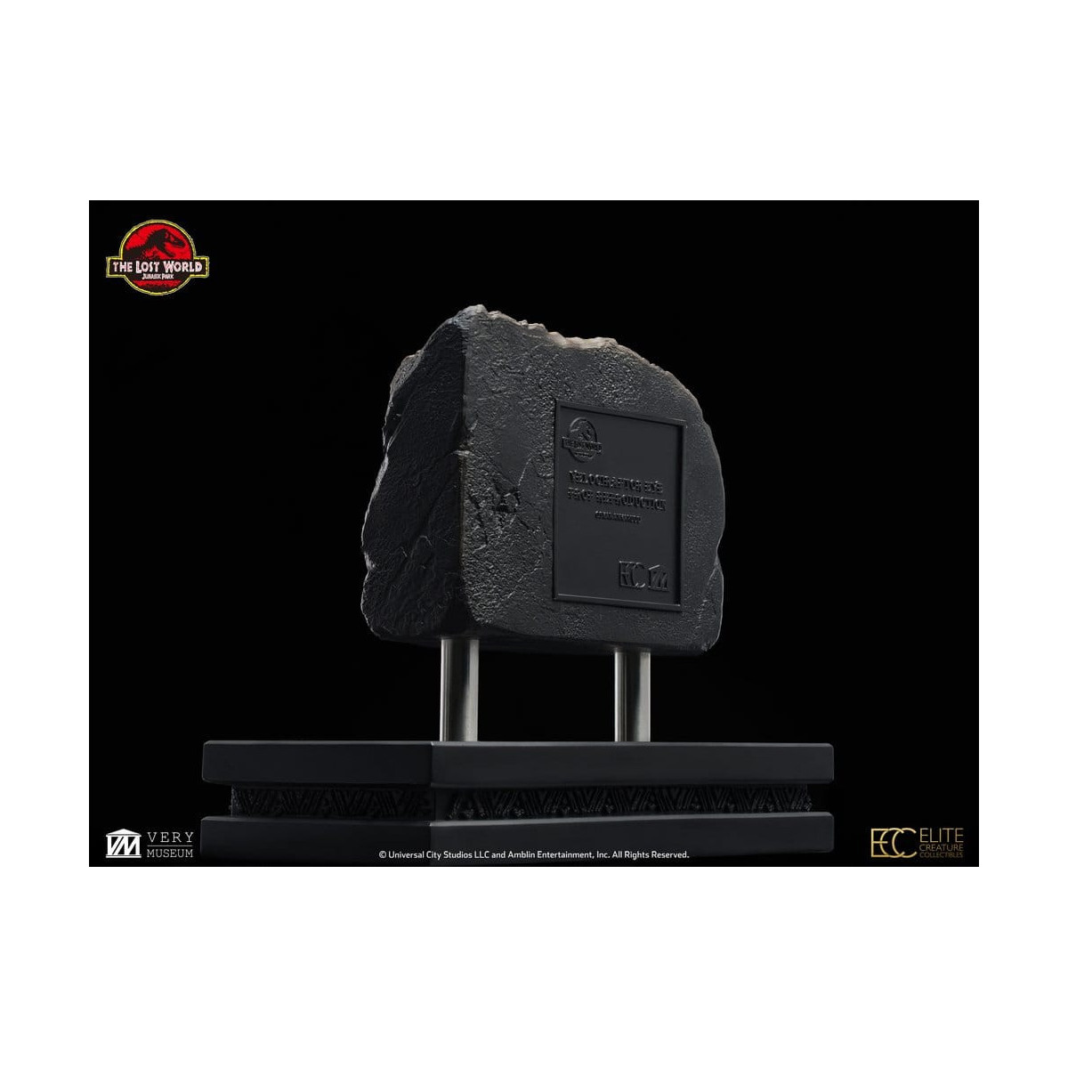 Toynami ECC Elite Creature Collectibles - Puntello per occhio di Velociraptor maschio - Il mondo perduto: Jurassic Park
