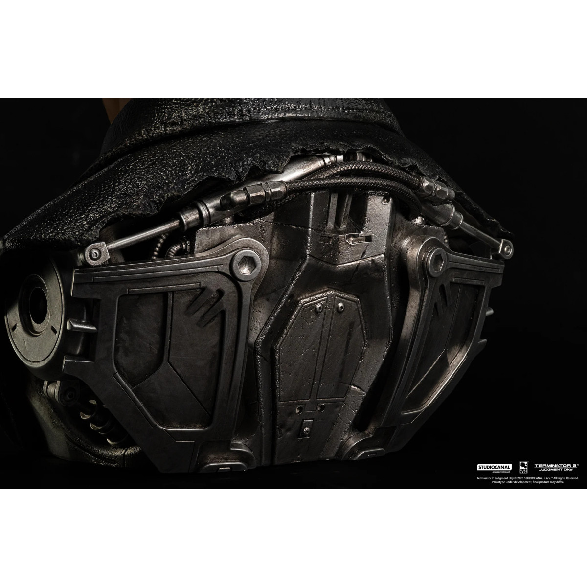 Pure Arts Terminator 2 T-800 Modello 101 Danneggiato in battaglia Arte The Mask