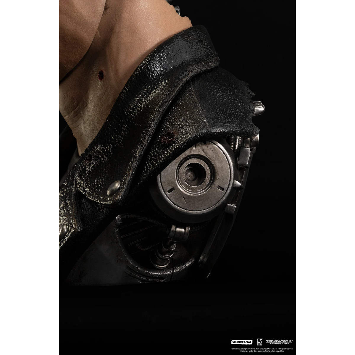 Pure Arts Terminator 2 T-800 Modello 101 Danneggiato in battaglia Arte The Mask
