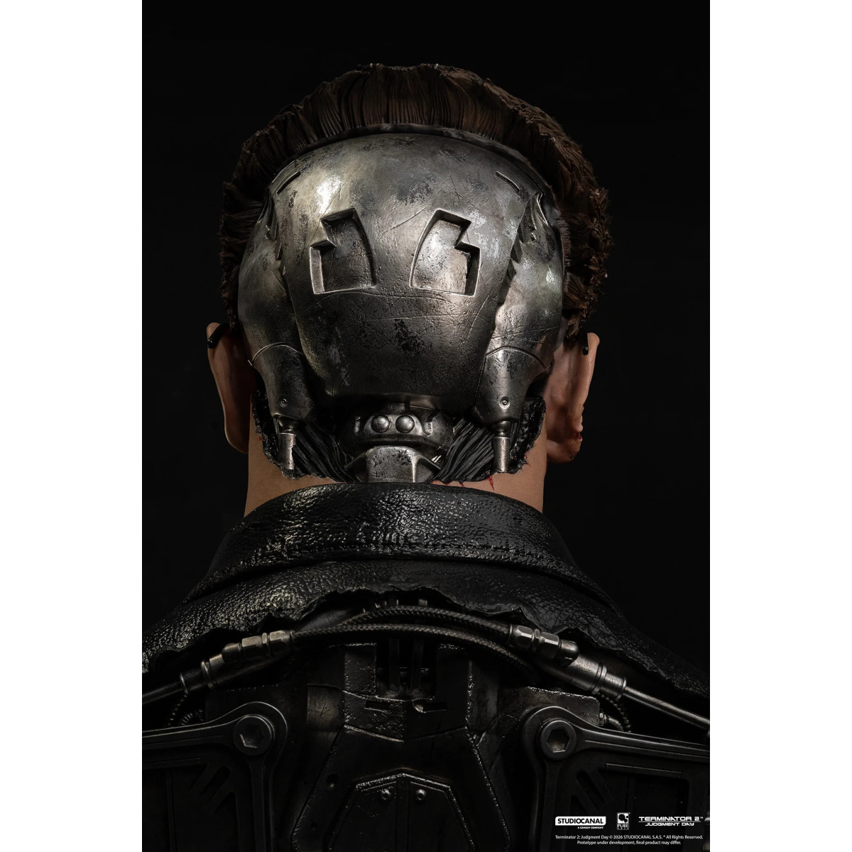 Pure Arts Terminator 2 T-800 Modello 101 Danneggiato in battaglia Arte The Mask
