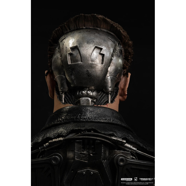 Pure Arts Terminator 2 T-800 Modello 101 Danneggiato in battaglia Arte The Mask
