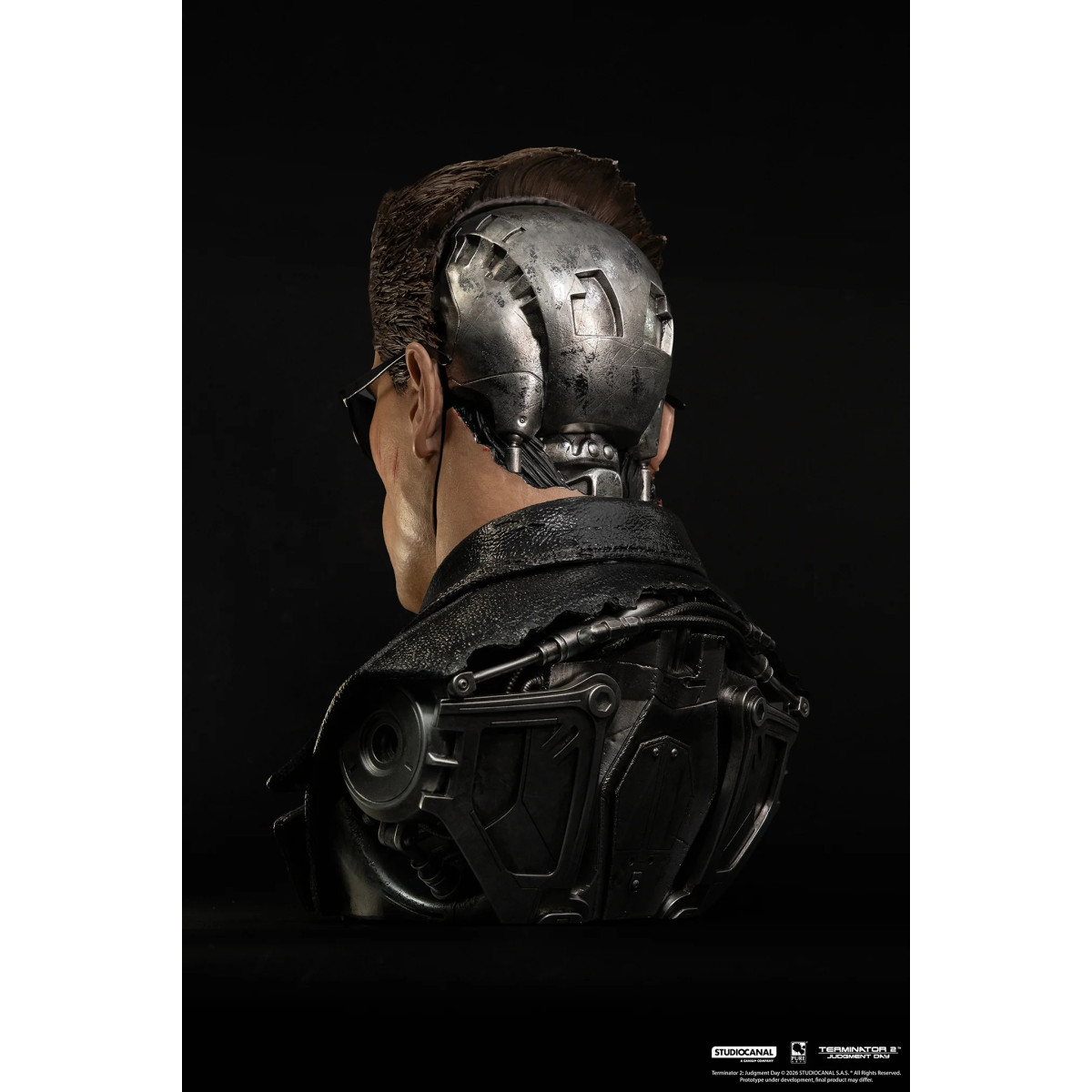 Pure Arts Terminator 2 T-800 Modello 101 Danneggiato in battaglia Arte The Mask