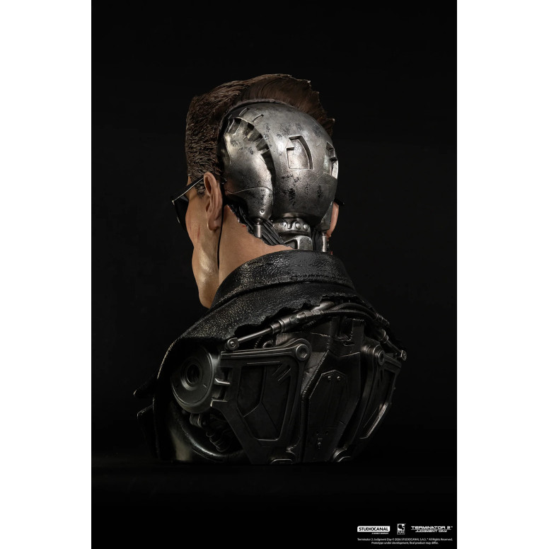 Pure Arts Terminator 2 T-800 Modello 101 Danneggiato in battaglia Arte The Mask