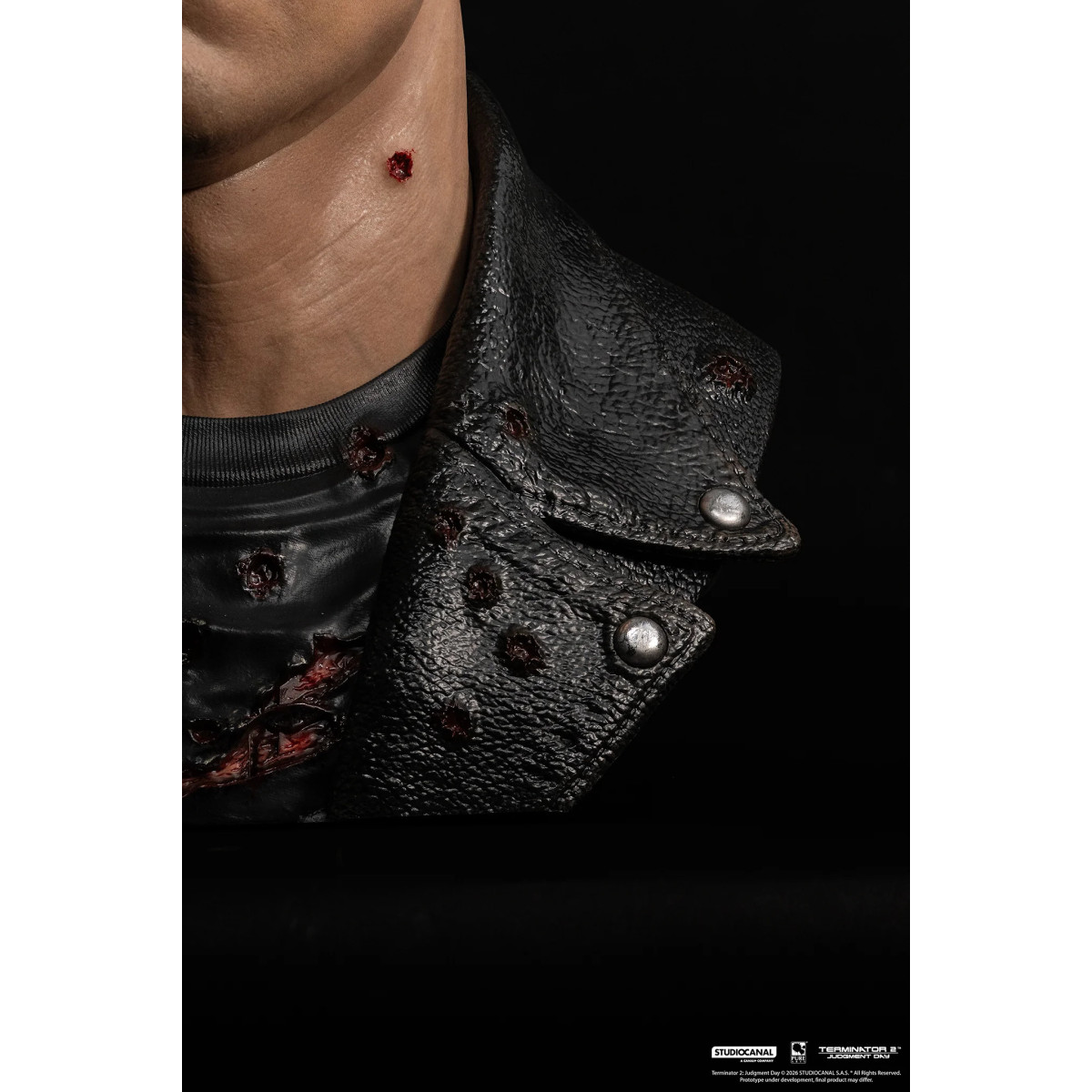 Pure Arts Terminator 2 T-800 Modello 101 Danneggiato in battaglia Arte The Mask
