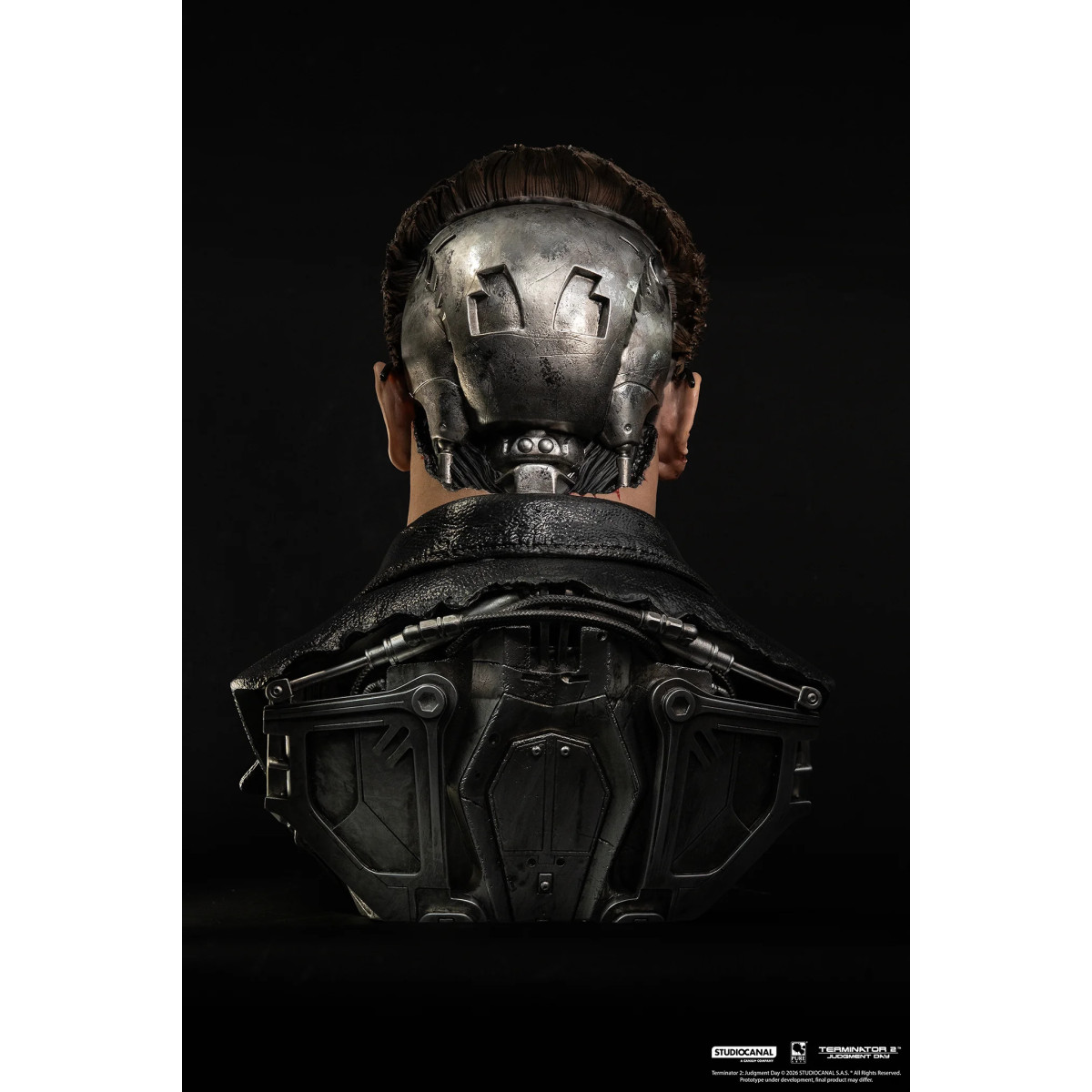 Pure Arts Terminator 2 T-800 Modello 101 Danneggiato in battaglia Arte The Mask