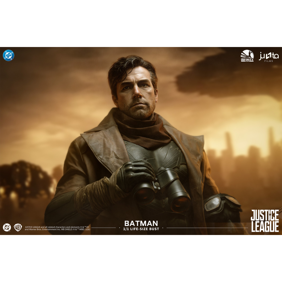 Infinity Studio × Juxta Films - "Zack Snyder's Justice League" Batman da incubo 1/1 in mezza scala