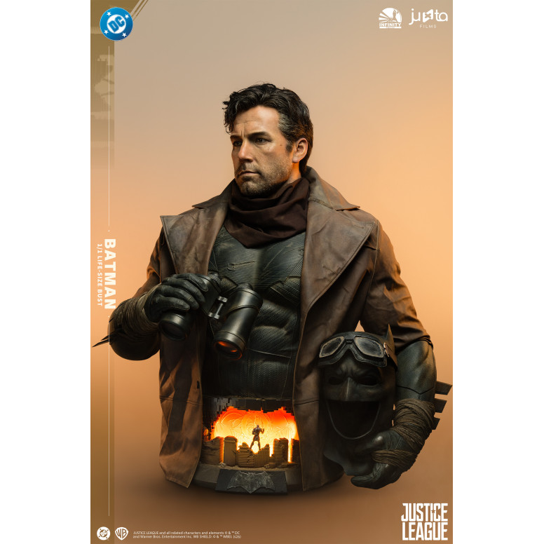 Infinity Studio × Juxta Films - "Zack Snyder's Justice League" Batman da incubo 1/1 in mezza scala