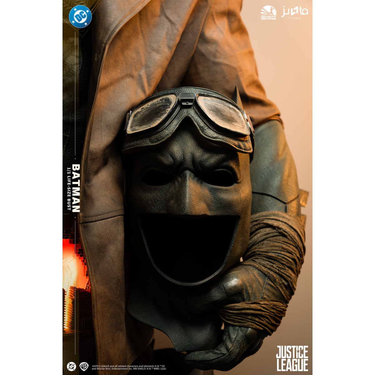 Infinity Studio × Juxta Films - "Zack Snyder's Justice League" Batman da incubo 1/1 in mezza scala