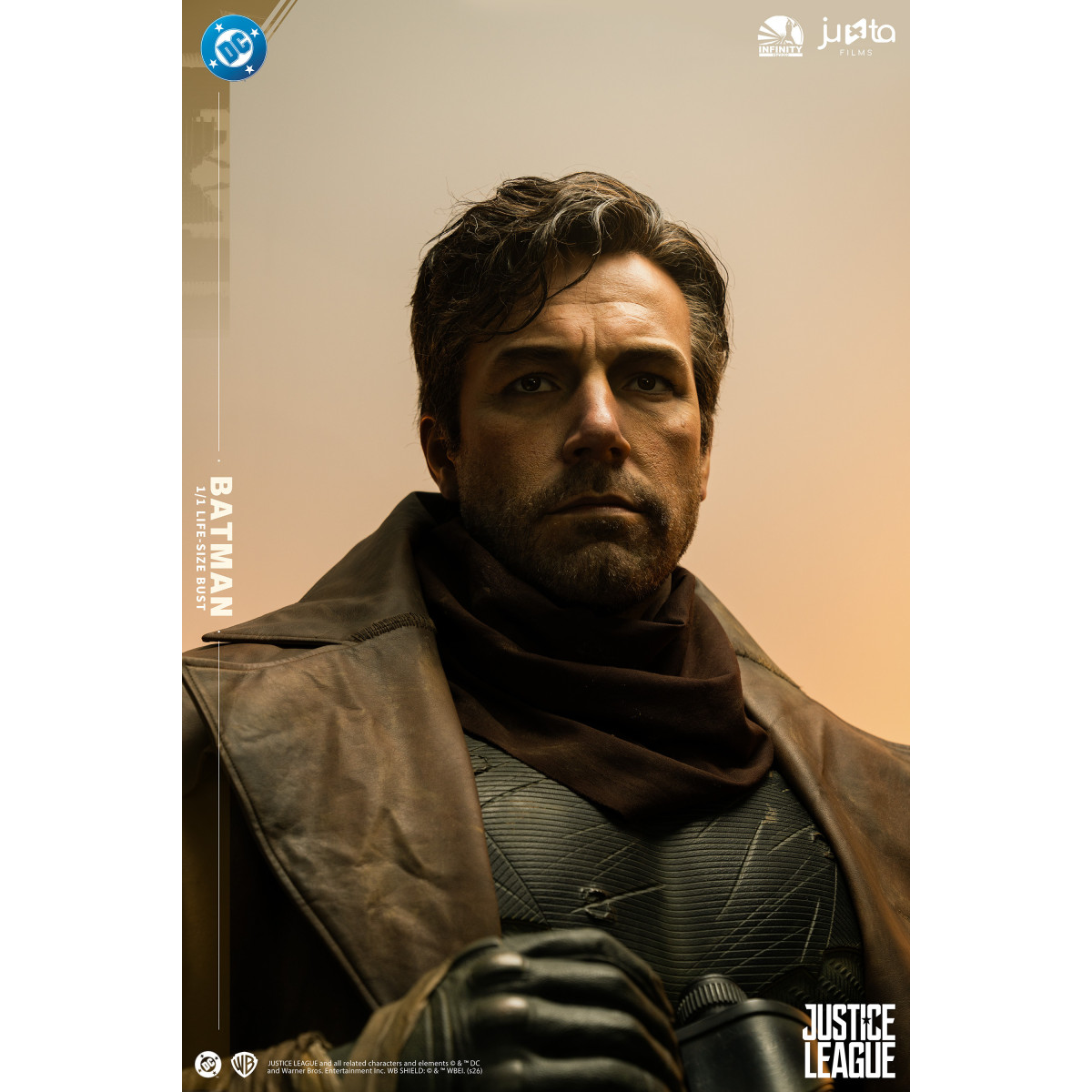 Infinity Studio × Juxta Films - "Zack Snyder's Justice League" Batman da incubo 1/1 in mezza scala