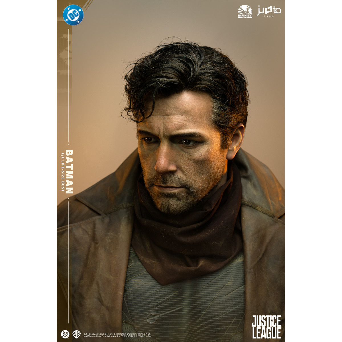 Infinity Studio × Juxta Films - "Zack Snyder's Justice League" Batman da incubo 1/1 in mezza scala