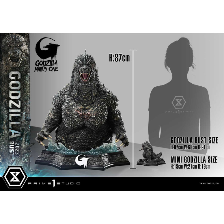 Prime 1 Studio - Bust Godzilla - Godzilla Minus One (2023) Bonus Version