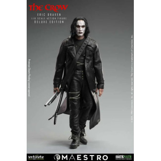 Infinite Statue X Kaustic Plastik - Maestro - Eric Draven Figura d'azione di lusso edizione Deluxe 1/6 - Il corvo