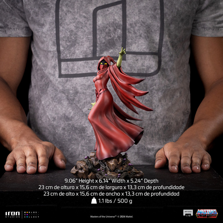 Iron Studios - SHADOW WEAVER Art Scale 1/10 - Masters of the Universe - Masters of the Universe