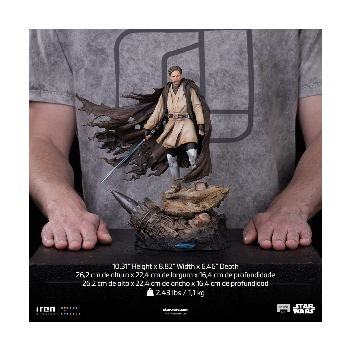 Iron Studios Star Wars - Obi-Wan Kenobi Art Scale 1/10 Signatures