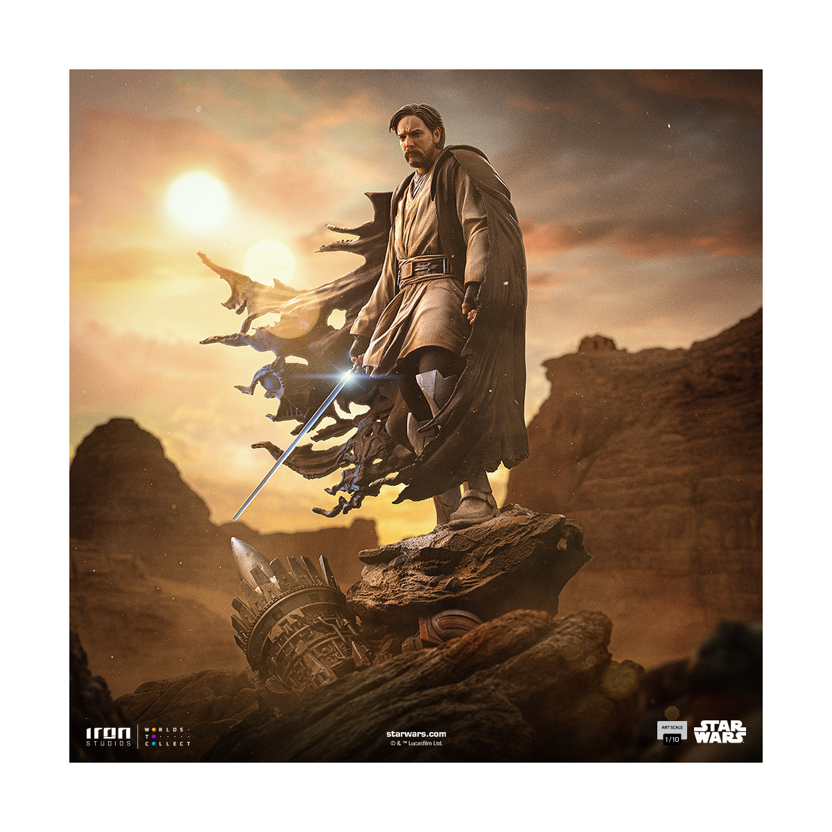 Iron Studios Star Wars - Obi-Wan Kenobi Art Scale 1/10 Signatures