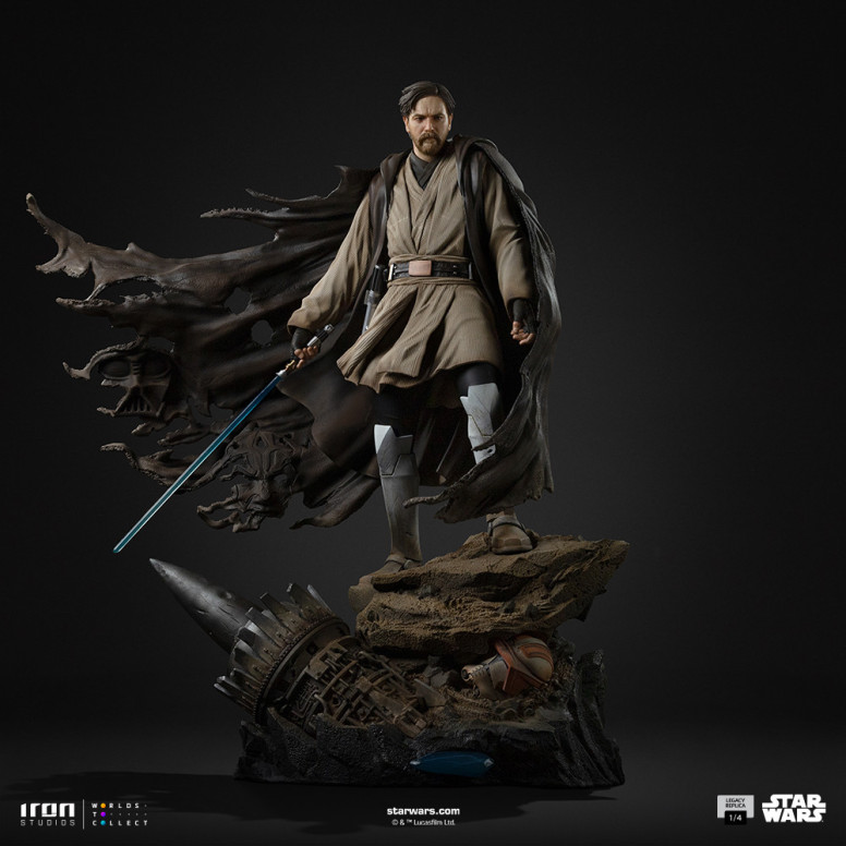 Iron Studios Star Wars - Obi-Wan Kenobi Legacy Replica 1/4 Signature