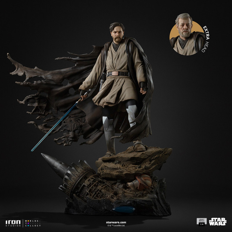 Iron Studios Star Wars - Obi-Wan Kenobi Legacy Replica 1/4 Signature