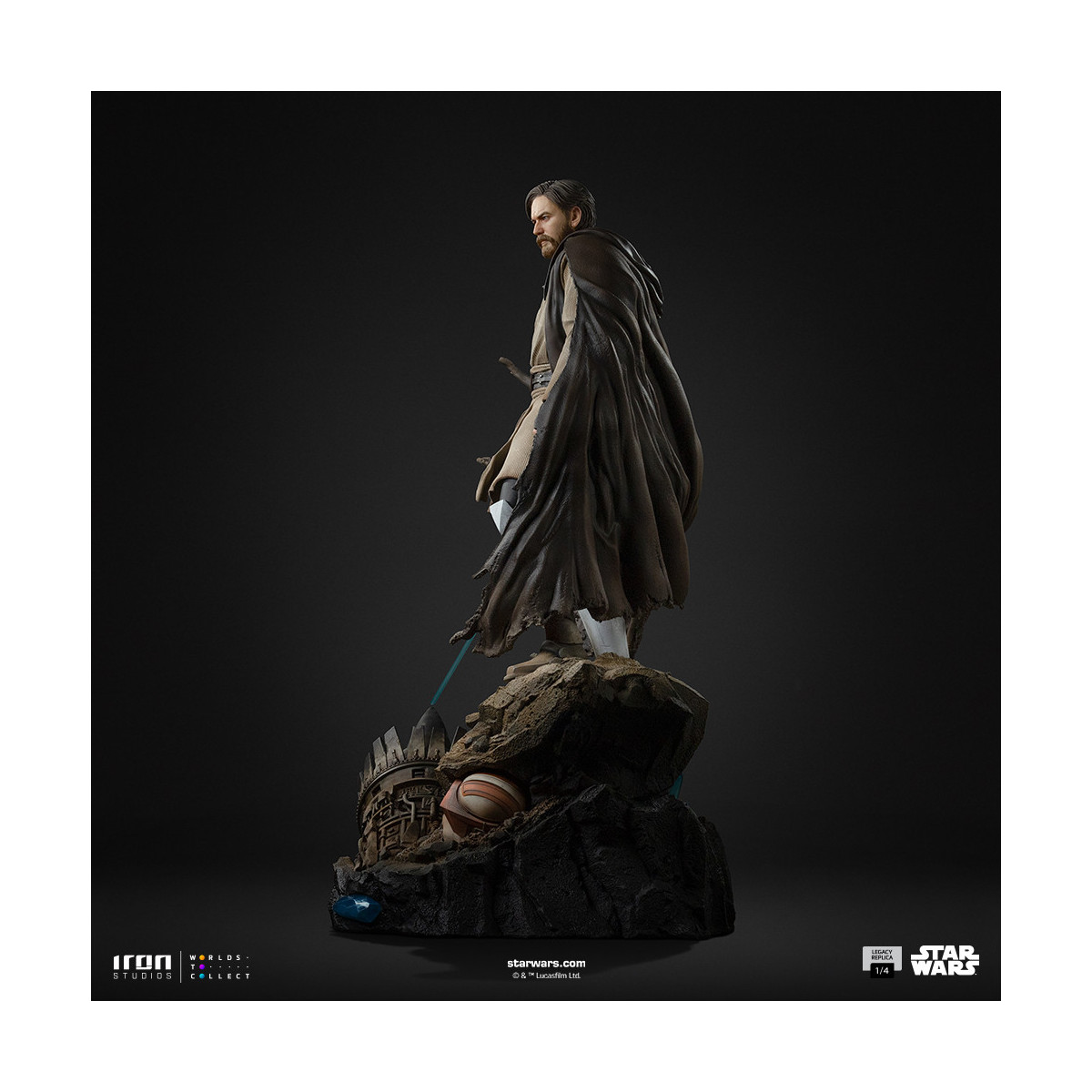 Iron Studios Star Wars - Obi-Wan Kenobi Legacy Replica 1/4 Signature