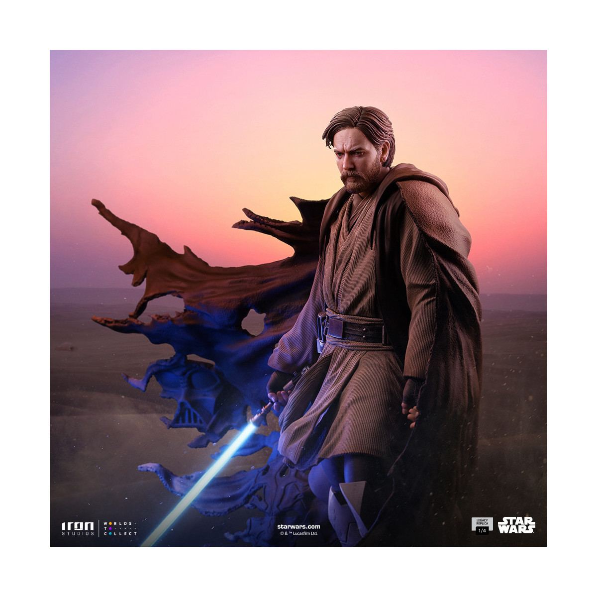 Iron Studios Star Wars - Obi-Wan Kenobi Legacy Replica 1/4 Signature