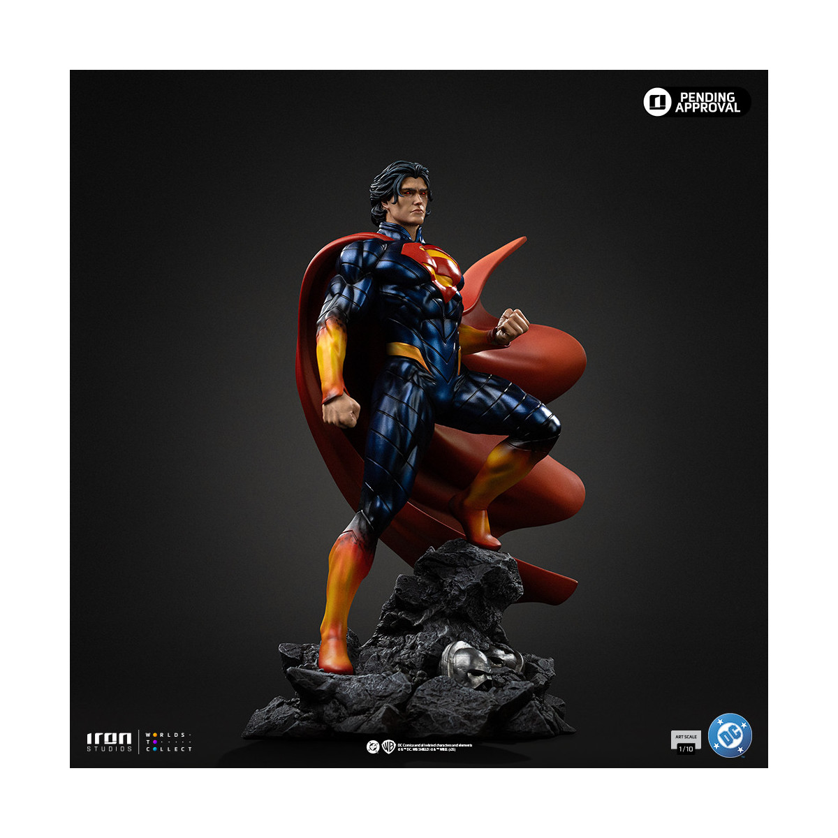 Iron Studios - DC Comics - Absolute Superman Art Scale Art Scale 1/10
