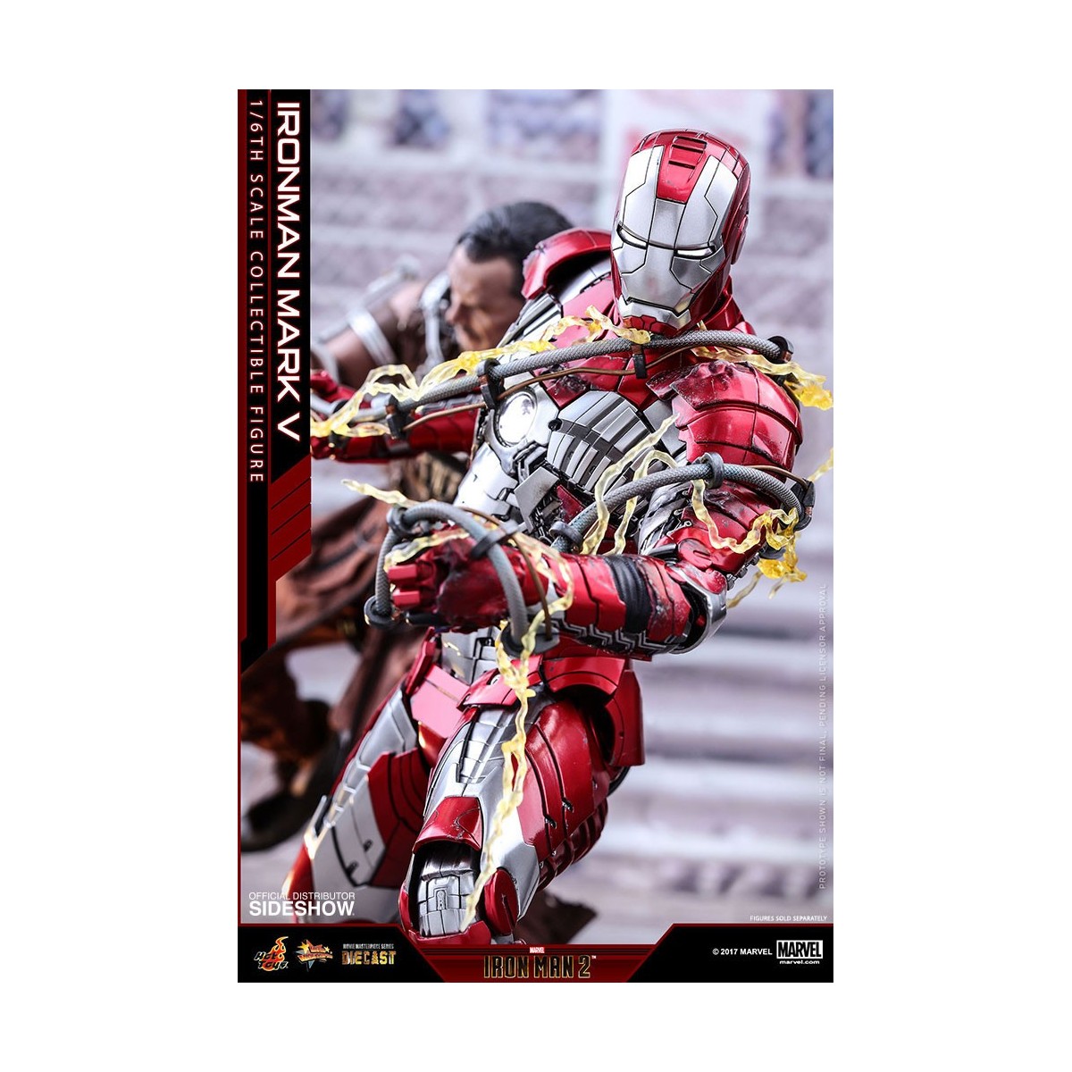 Hot Toys Iron Man Mark V Movie Masterpiece Diecast 1/6