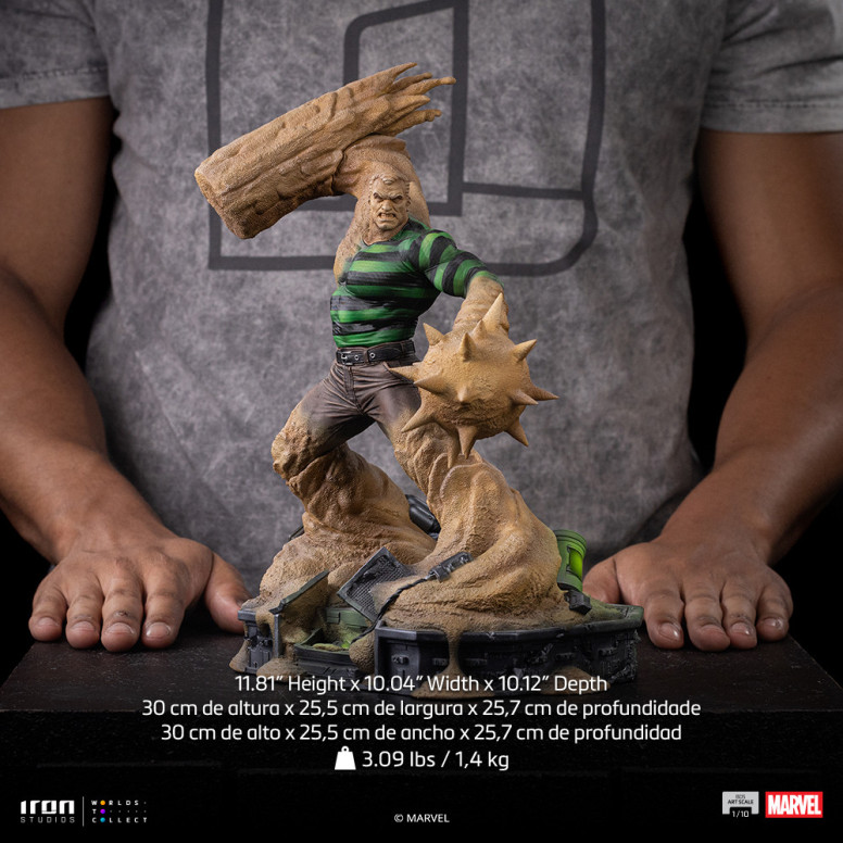 Iron Studios Marvel Comics - Spider-Man Vs Villains - Sandman BDS Art Scale 1/10