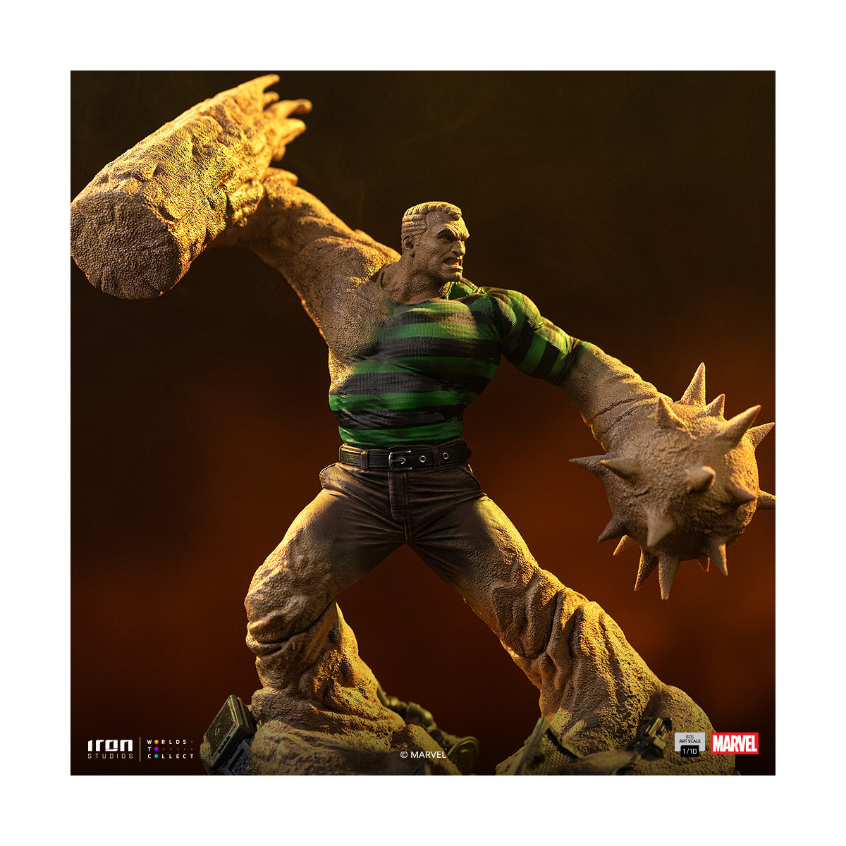 Iron Studios Marvel Comics - Spider-Man Vs Villains - Sandman BDS Art Scale 1/10