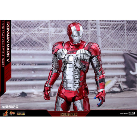 Hot Toys Iron Man Mark V Movie Masterpiece Diecast 1/6